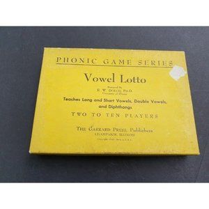 Dolch Phonics Game Vowel Lotto Vintage 1949